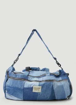 Men Gallery Dept. Weekend Bags^Patchwork Denim Duffle Bag