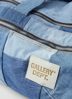 Men Gallery Dept. Weekend Bags^Patchwork Denim Duffle Bag