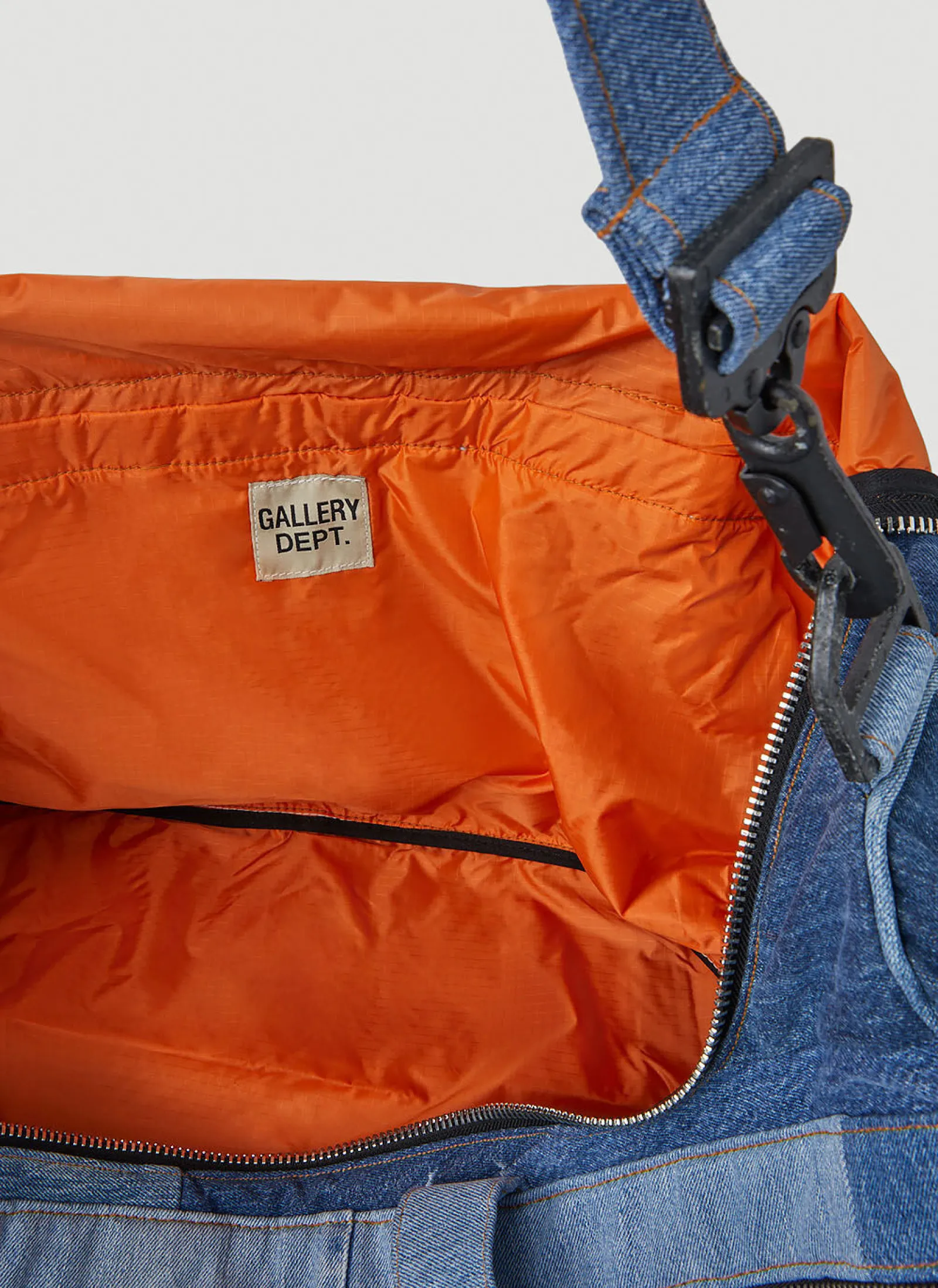 Men Gallery Dept. Weekend Bags^Patchwork Denim Duffle Bag