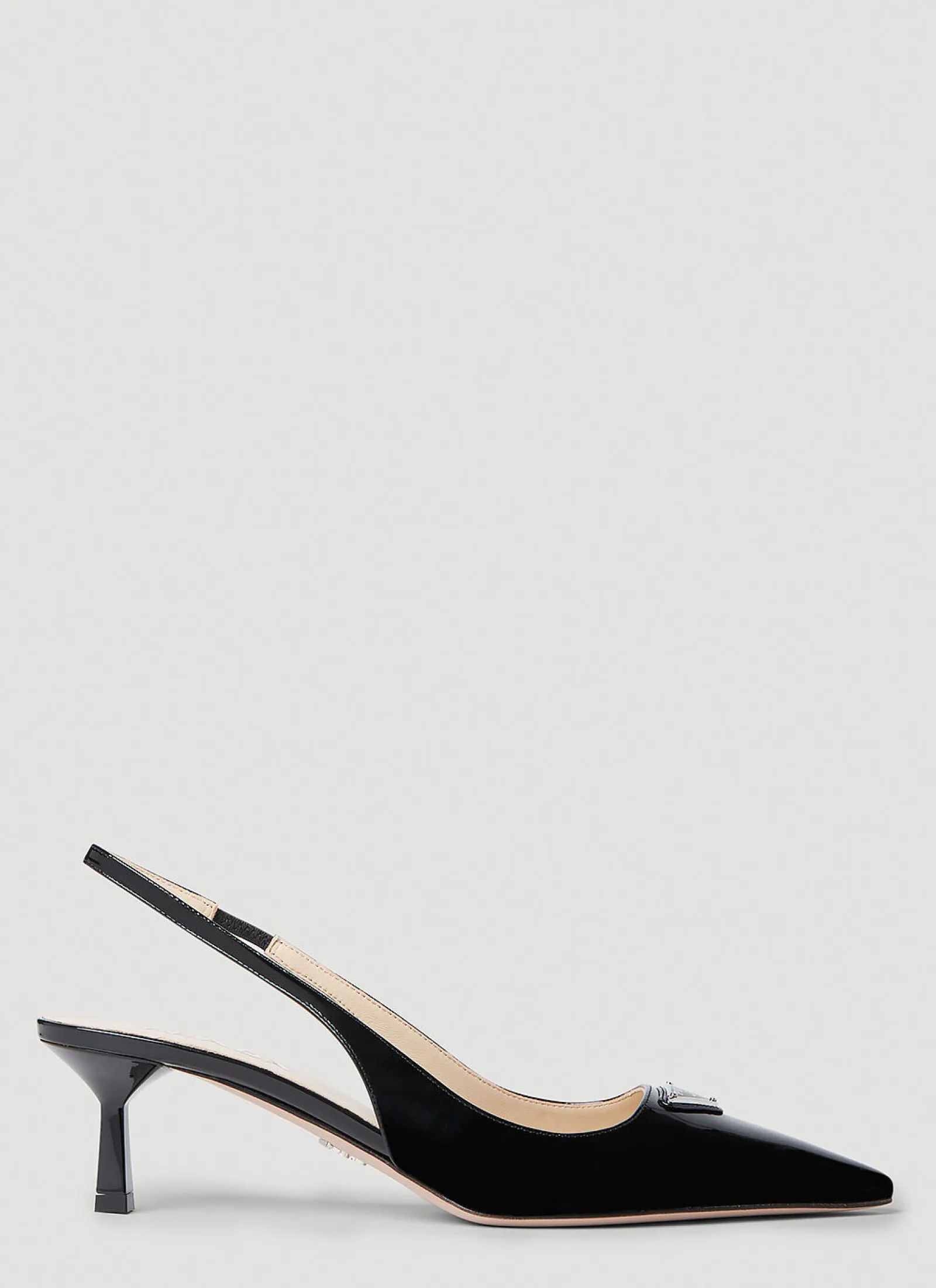 Patent Slingback Kitten Heels>Prada Discount