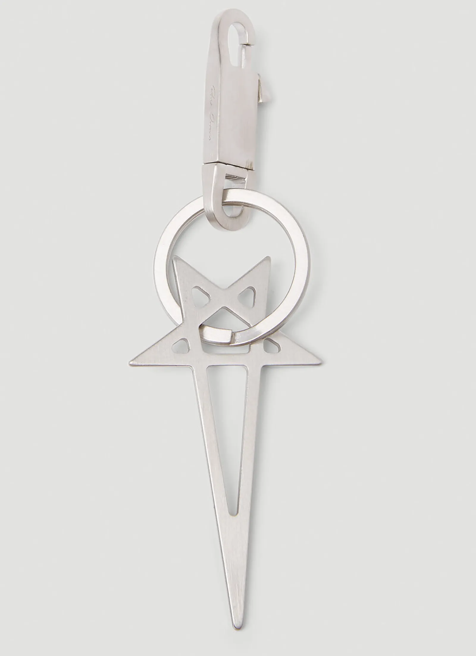 Men Rick Owens Keyrings^Pentagram Keyring