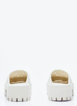 Perforated G Platform Slipper Shoes></noscript>Gucci