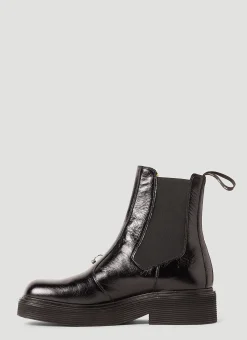 Men Marni Boots^Pierced Chelsea Boots