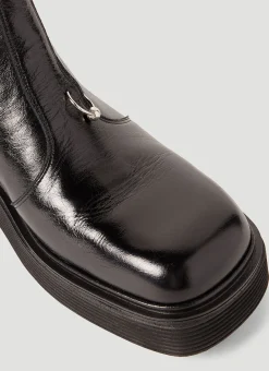 Men Marni Boots^Pierced Chelsea Boots
