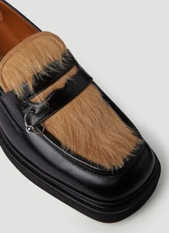Men Marni Loafers^Pierced Hair Loafers
