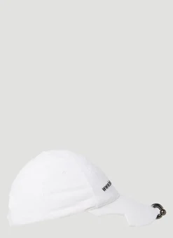 Men Balenciaga Hats^Piercing Logo Cap