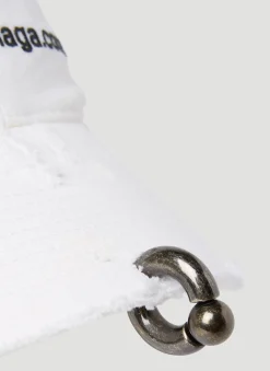 Men Balenciaga Hats^Piercing Logo Cap