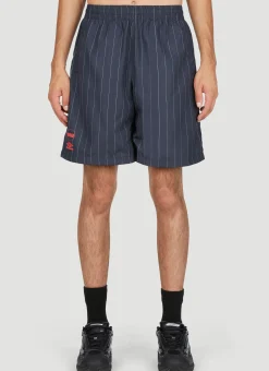 Men Boiler Room x Umbro Shorts^Pinstripe Shorts