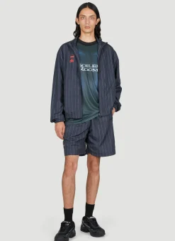 Men Boiler Room x Umbro Shorts^Pinstripe Shorts