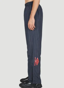 Men Boiler Room x Umbro Track Pants^Pinstripe Track Pants