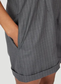 Pinstriped Wool Jumpsuit></noscript>Max Mara Outlet
