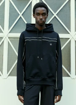 Men GmbH Sweatshirts^Piping Hooded Sweatshirt