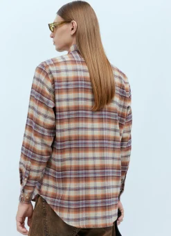 Men Aries Shirts^Plaid Flannel Shirt