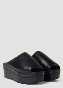 Platform Clog Mules>Rick Owens Clearance
