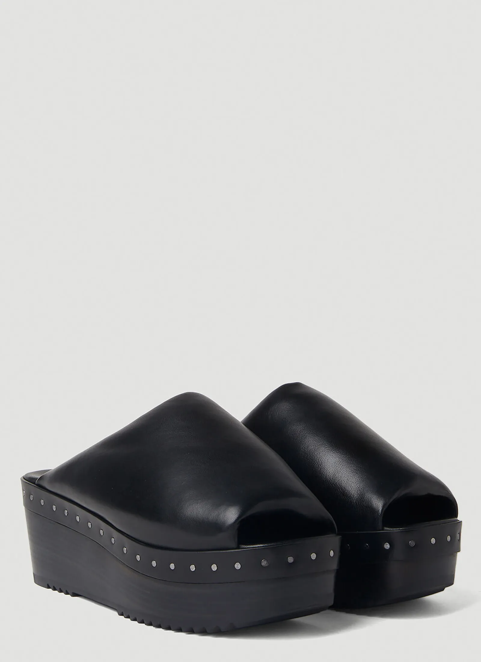 Platform Clog Mules>Rick Owens Clearance