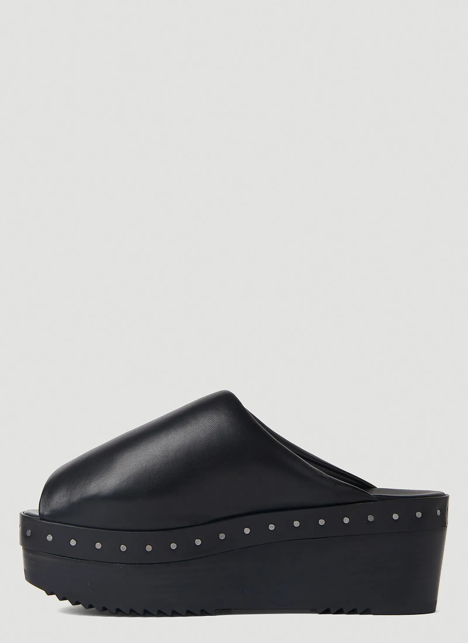 Platform Clog Mules>Rick Owens Clearance