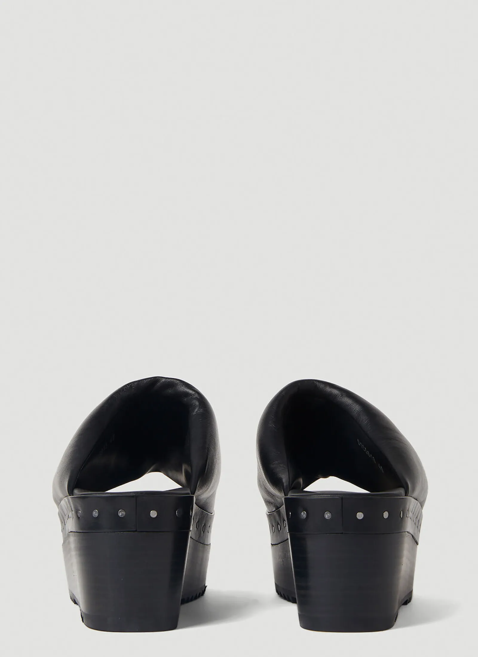 Platform Clog Mules>Rick Owens Clearance
