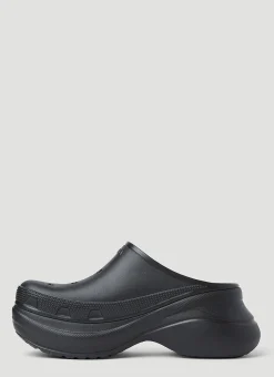 Platform Croc Mules>Balenciaga
