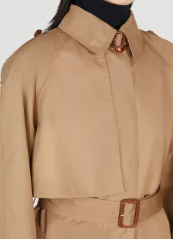 Pleated Hem Trench Coat></noscript>Gucci Discount