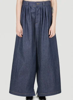 Pleated Jeans>Maison Margiela Discount
