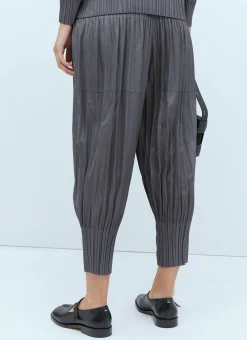 Pleated Track Pants></noscript>Pleats Please Issey Miyake