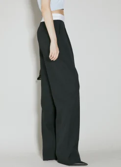 Pleated Wool Pants>Alexander Wang