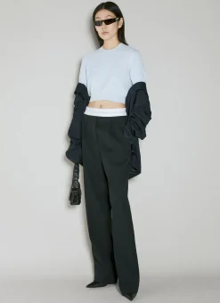 Pleated Wool Pants>Alexander Wang