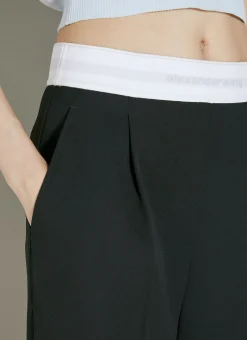 Pleated Wool Pants></noscript>Alexander Wang