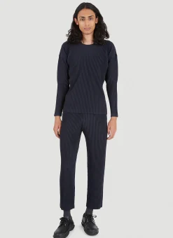 Men Homme Plissé Issey Miyake Tops^Plisse Long Sleeve Top