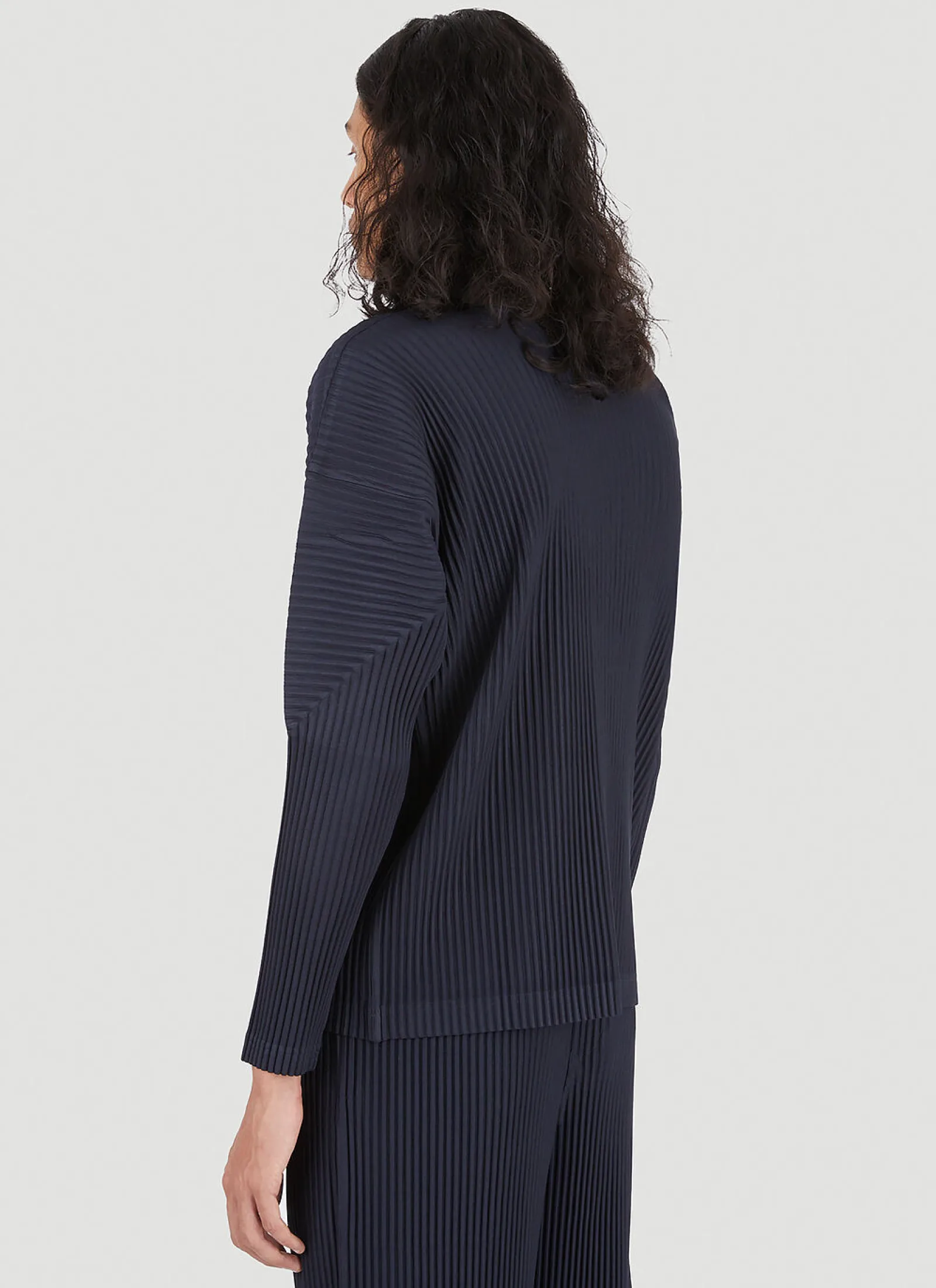 Men Homme Plissé Issey Miyake Tops^Plisse Long Sleeve Top