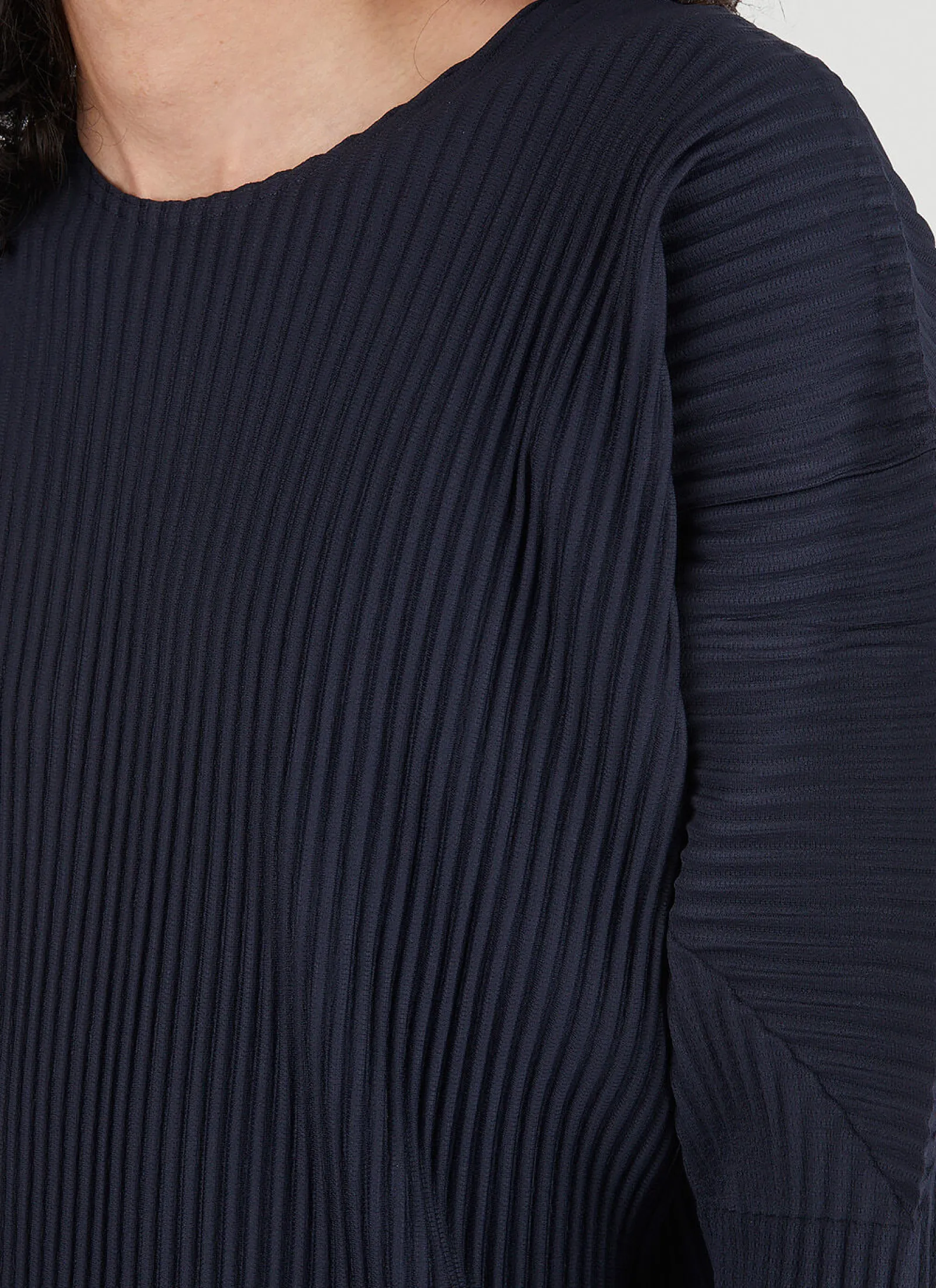 Men Homme Plissé Issey Miyake Tops^Plisse Long Sleeve Top