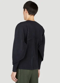 Men Homme Plissé Issey Miyake Tops^Plisse Long Sleeve Top