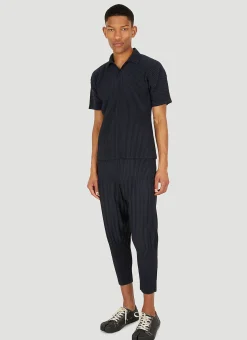 Men Homme Plissé Issey Miyake Polo Shirts^Plisse Polo Shirt