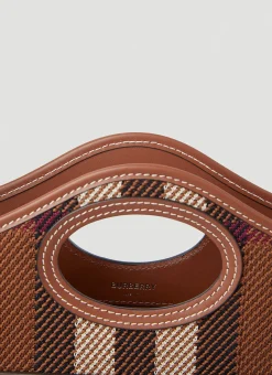 Pocket Check Mini Shoulder Bag><noscript><img width=