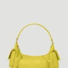 Pocket Leather Shoulder Bag>Miu Miu Clearance