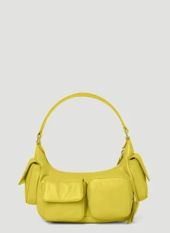 Pocket Leather Shoulder Bag></noscript>Miu Miu Clearance