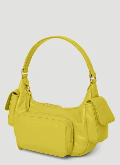 Pocket Leather Shoulder Bag></noscript>Miu Miu Clearance
