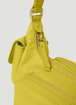 Pocket Leather Shoulder Bag></noscript>Miu Miu Clearance