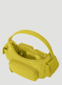 Pocket Leather Shoulder Bag></noscript>Miu Miu Clearance