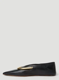 Pointed Ballerina Flats></noscript>Jil Sander Sale