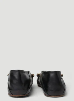 Pointed Ballerina Flats></noscript>Jil Sander Sale
