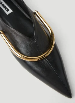 Pointed Ballerina Flats></noscript>Jil Sander Sale