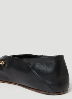 Pointed Ballerina Flats></noscript>Jil Sander Sale