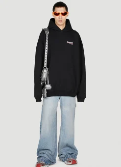 Men Balenciaga Sweatshirts^Political Campaign Hooded Sweatshirt