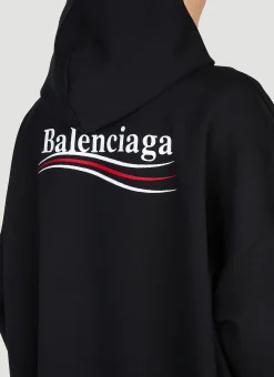 Men Balenciaga Sweatshirts^Political Campaign Hooded Sweatshirt