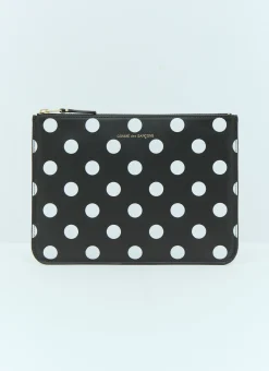 Men Comme des Garçons Wallet Wallets & Cardholders^Polka Dot Leather Pouch