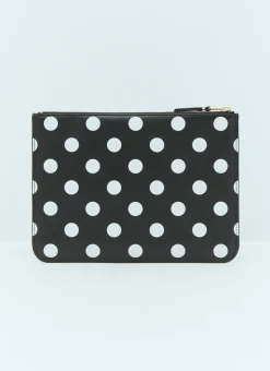 Men Comme des Garçons Wallet Wallets & Cardholders^Polka Dot Leather Pouch
