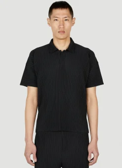 Men Homme Plissé Issey Miyake Polo Shirts^Polo Shirt