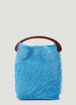 Pony Hair Handbag></noscript>Dries Van Noten