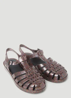 Possession Glitter Jelly Sandals>Melissa Best